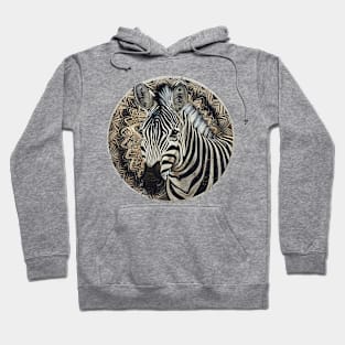 Mandala - Zebra Hoodie